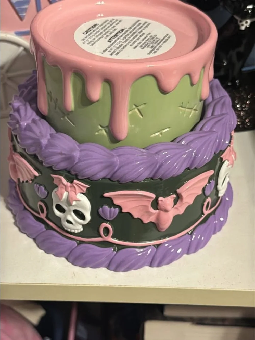 Bath and body works Halloween candle holder